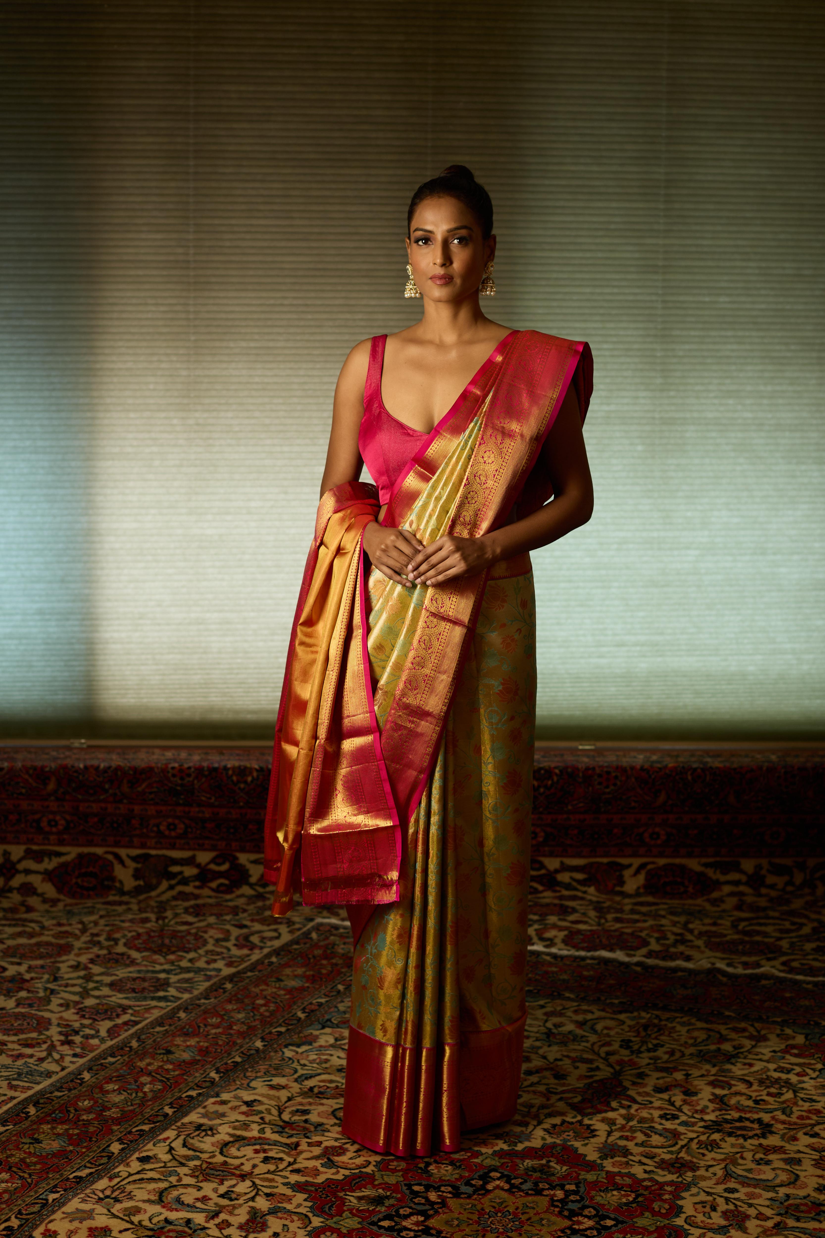 Heritage Lotus Tapestry