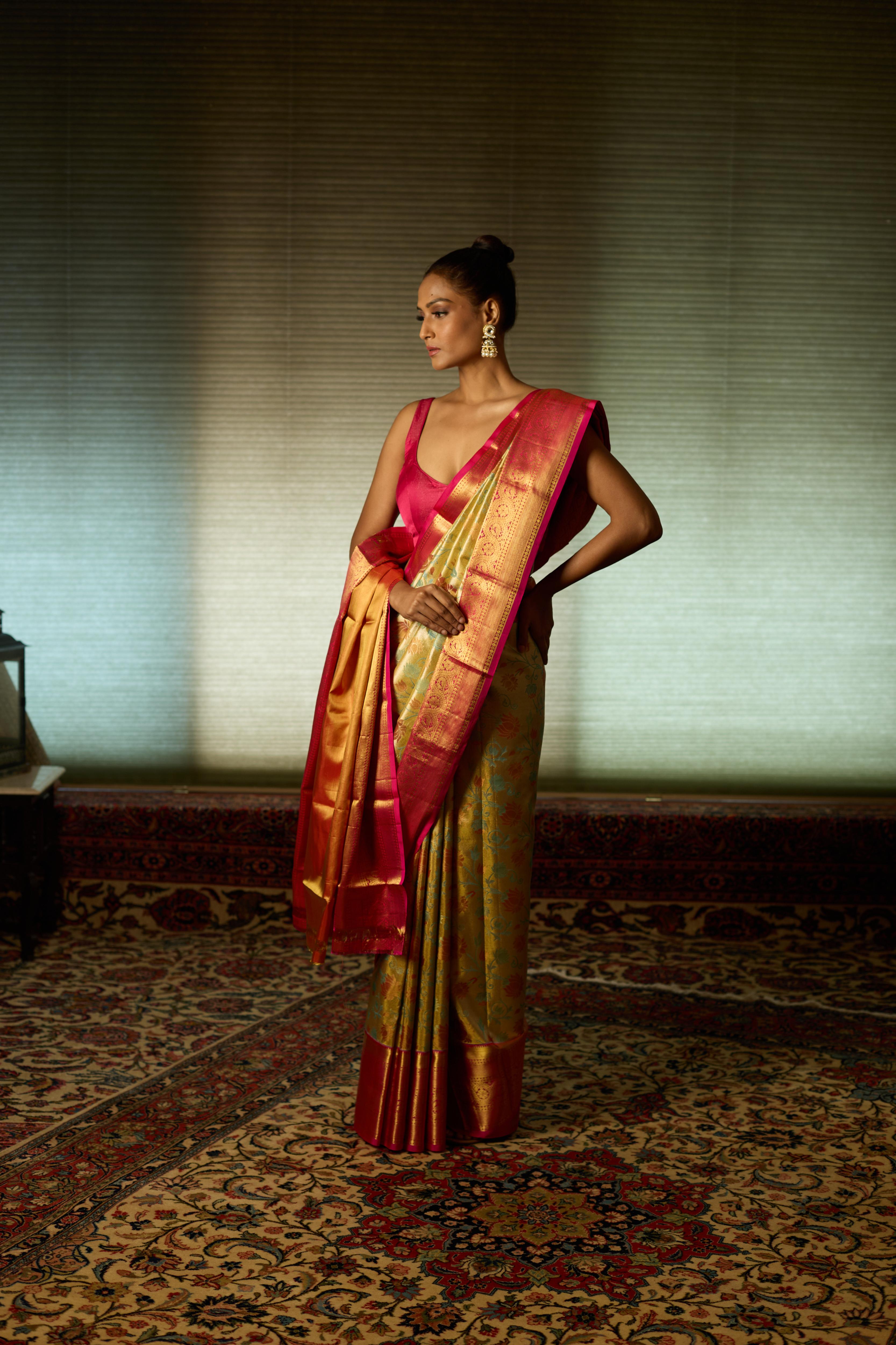 Heritage Lotus Tapestry