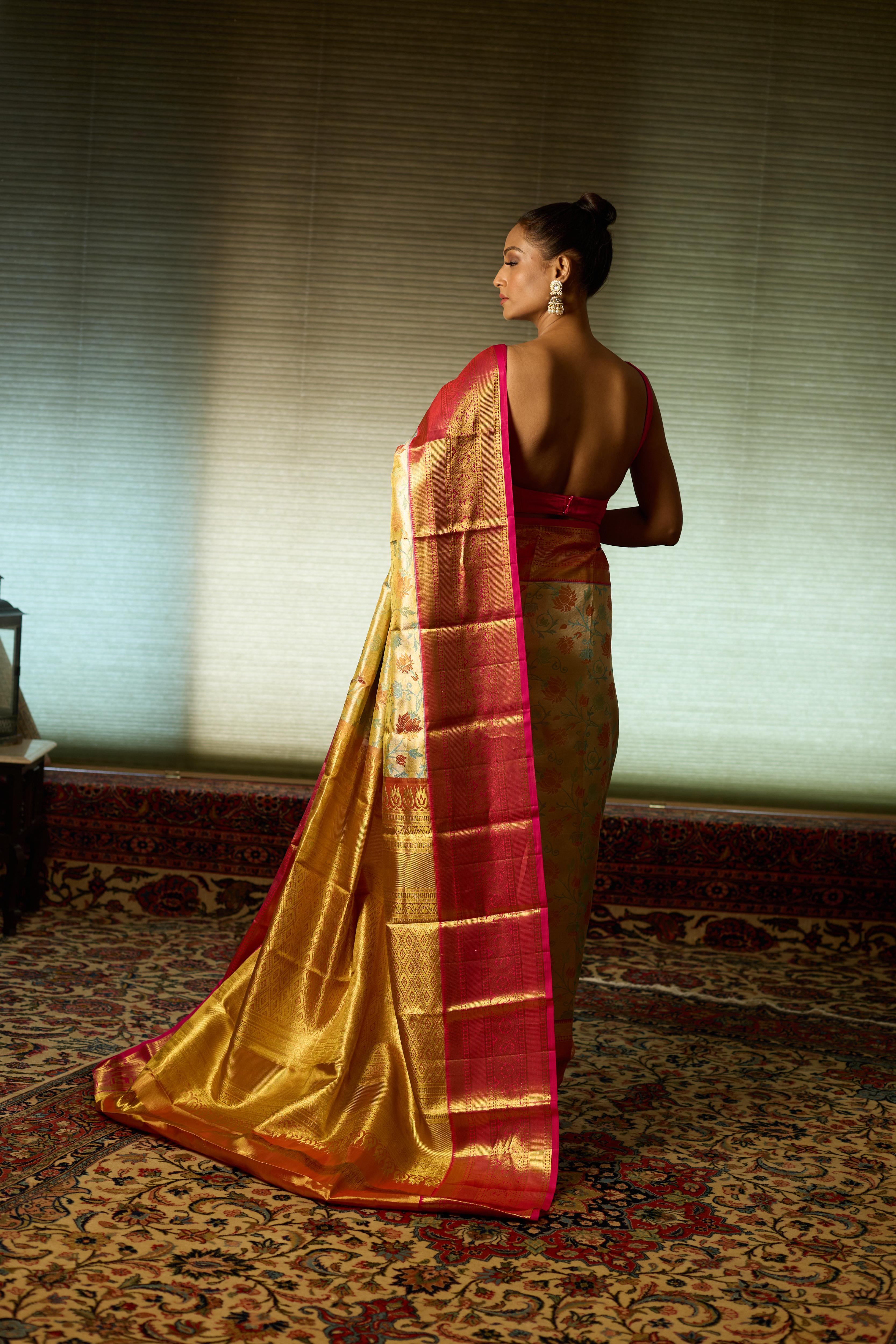 Heritage Lotus Tapestry