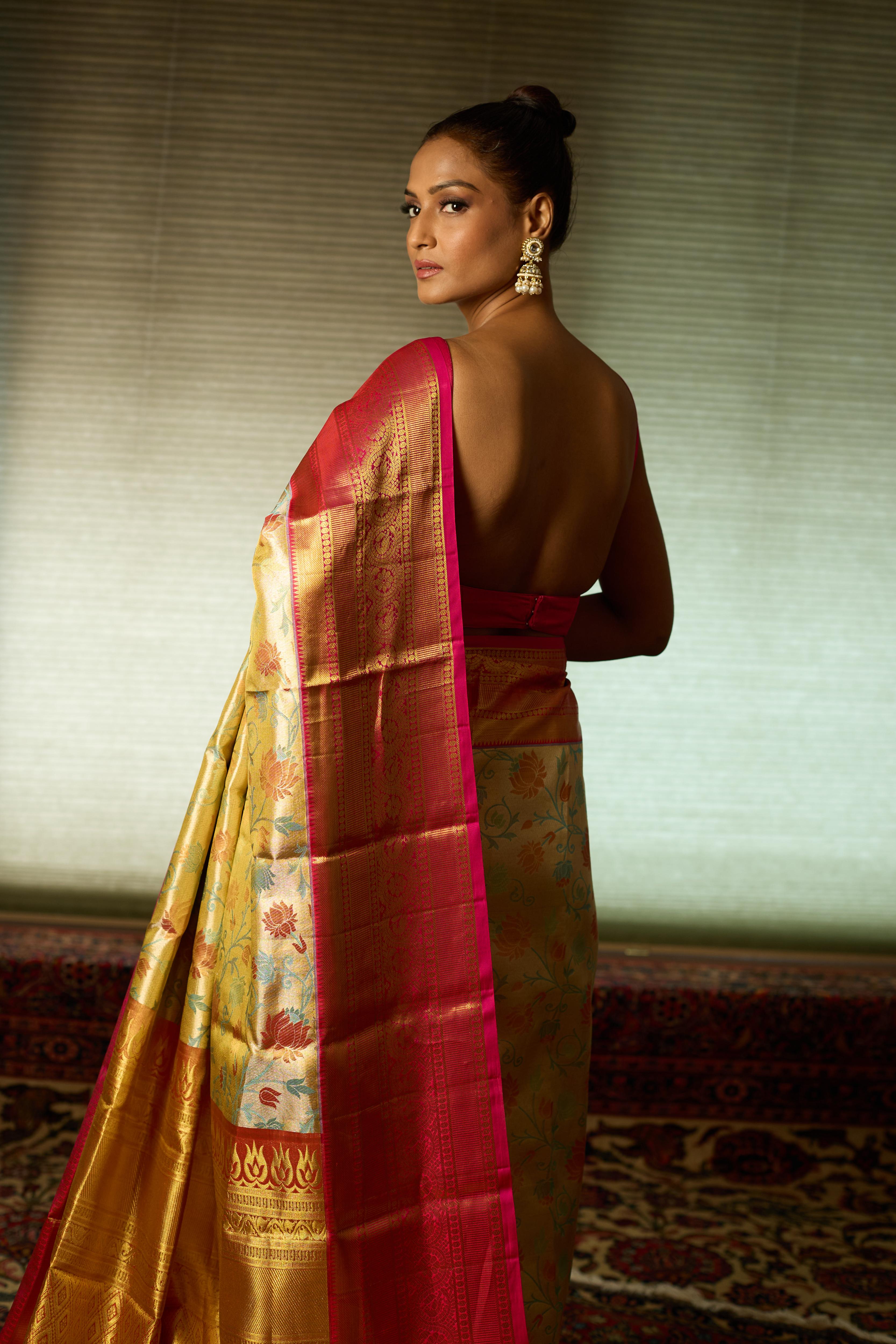 Heritage Lotus Tapestry