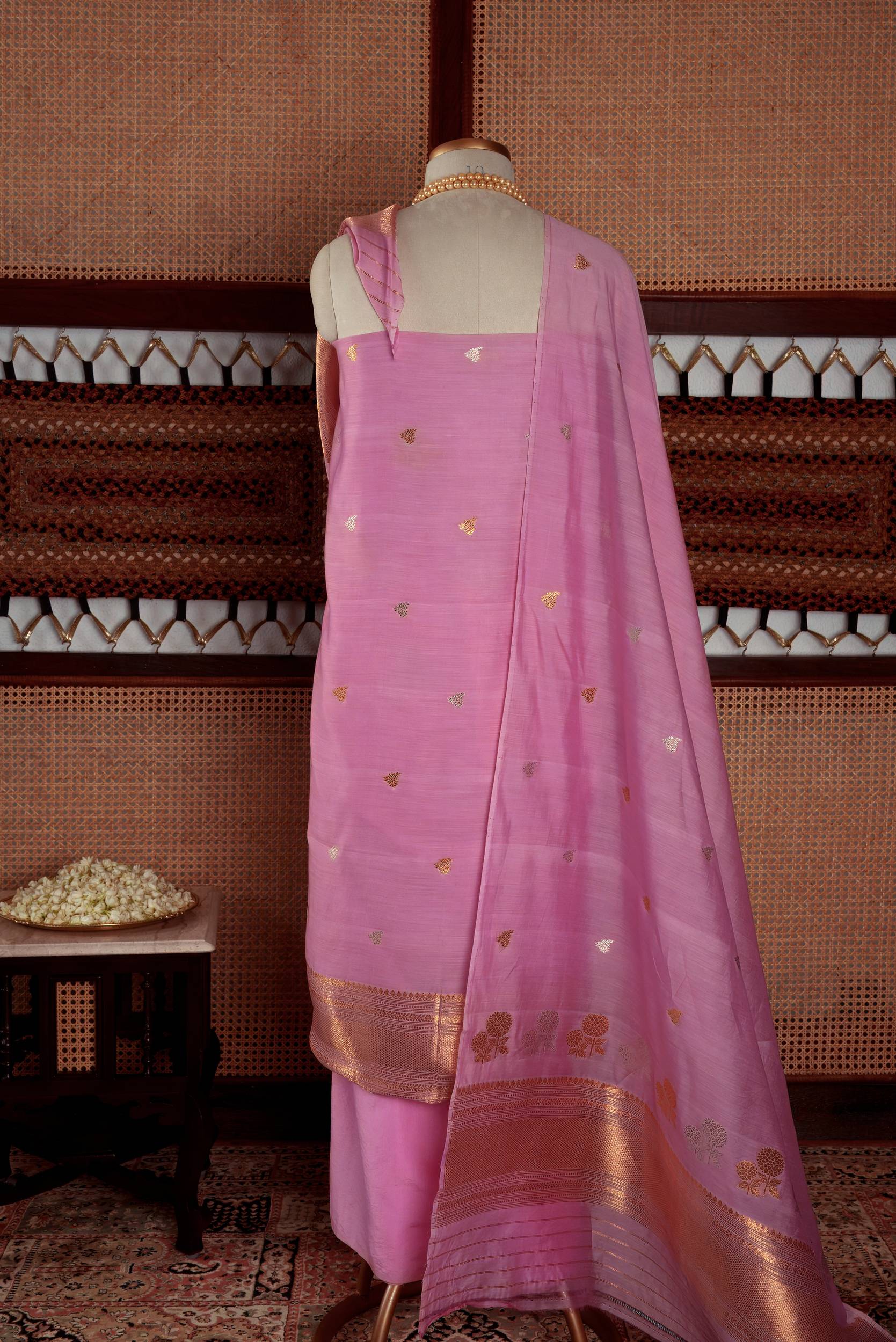 Pure Bemberg Cotton Suit Fabric