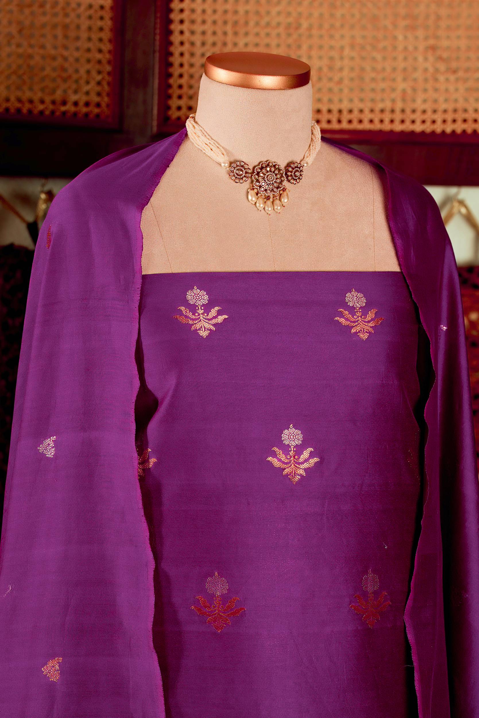 Pure Bemberg Cotton Suit Fabric