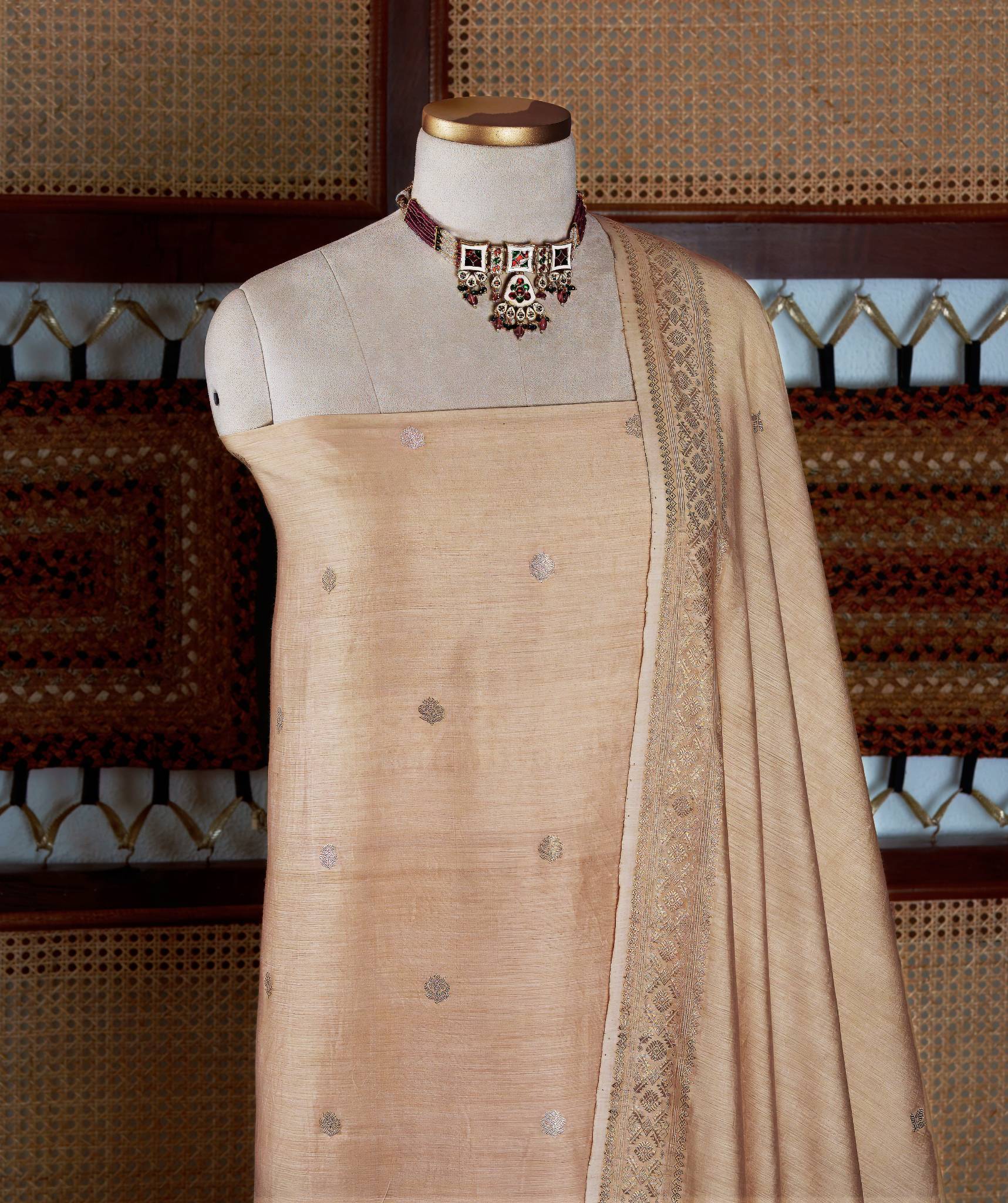 Pure Bemberg Cotton Suit Fabric