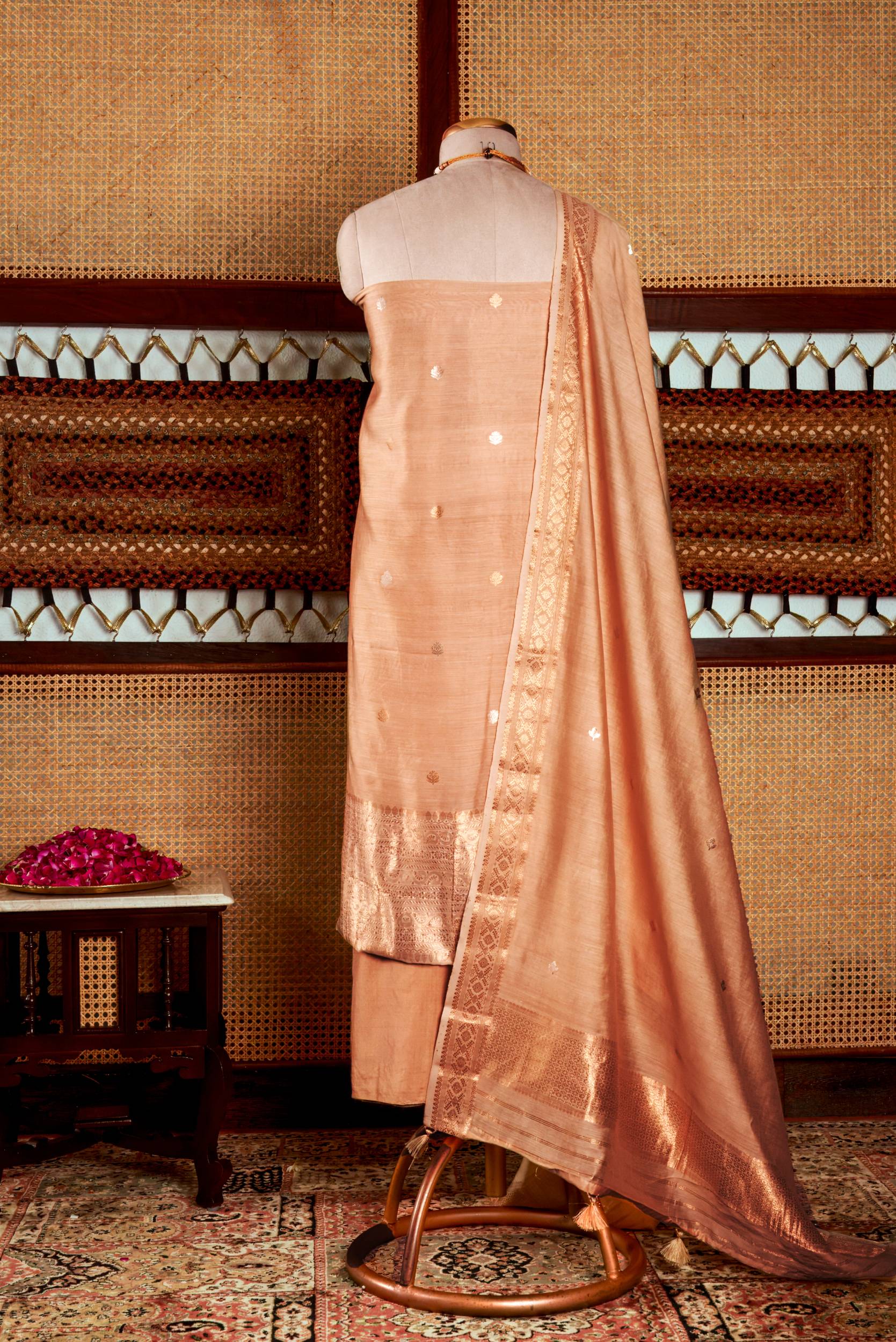 Pure Bemberg Cotton Suit Fabric