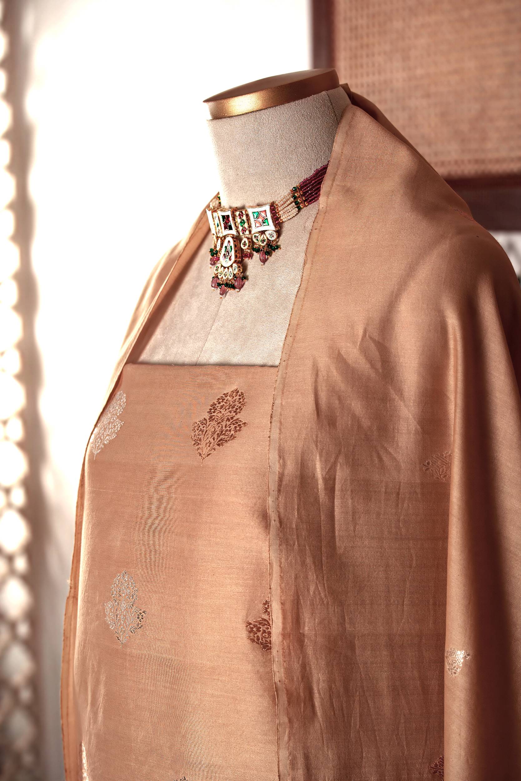 Pure Bemberg Cotton Suit Fabric