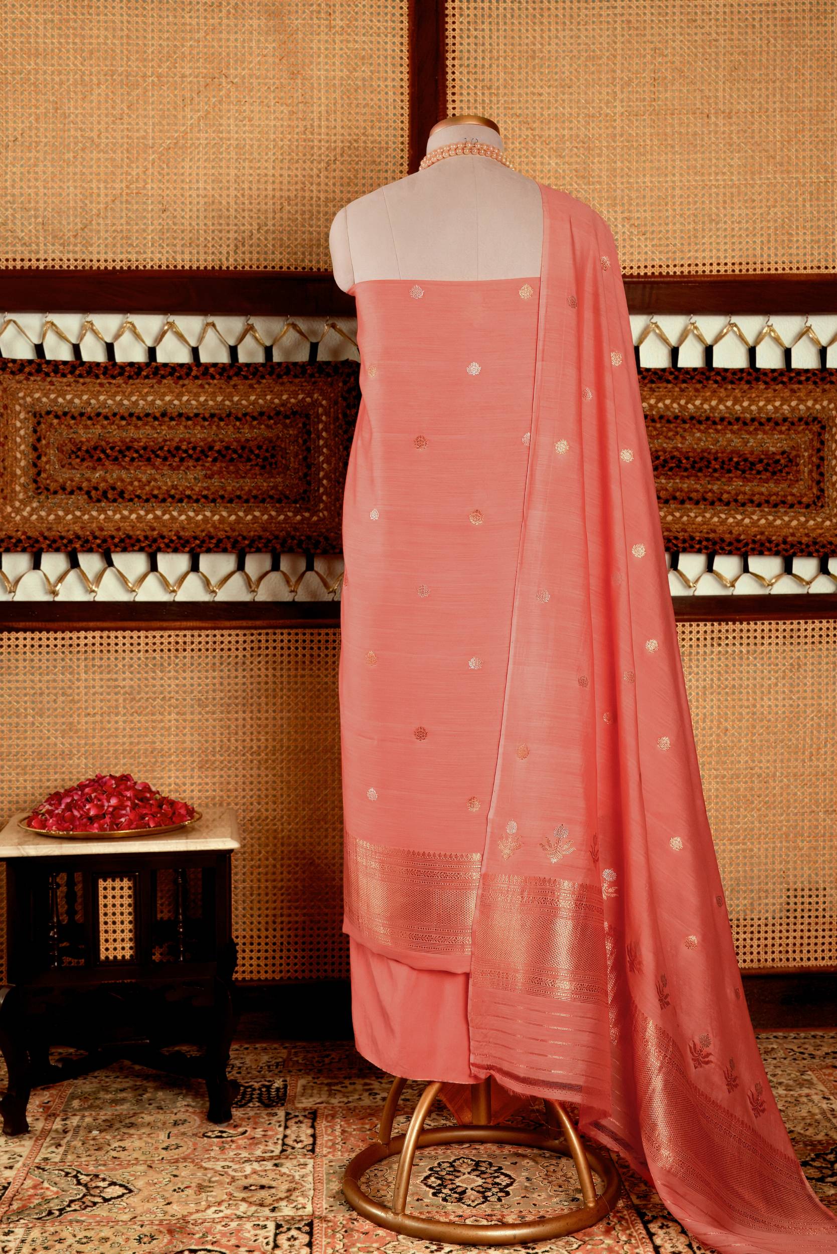 Pure Bemberg Cotton Suit Fabric