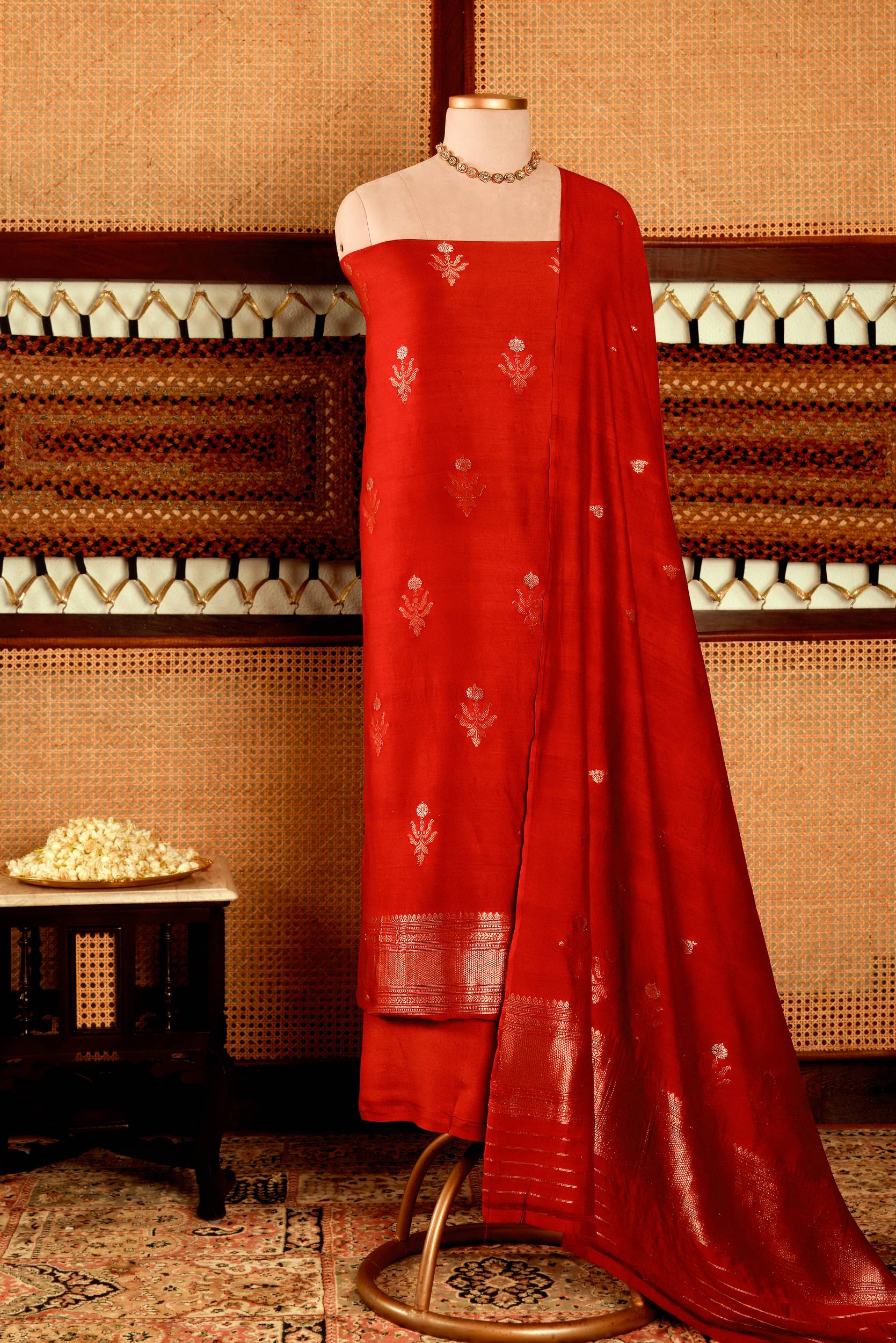 Pure Bemberg Cotton Suit Fabric