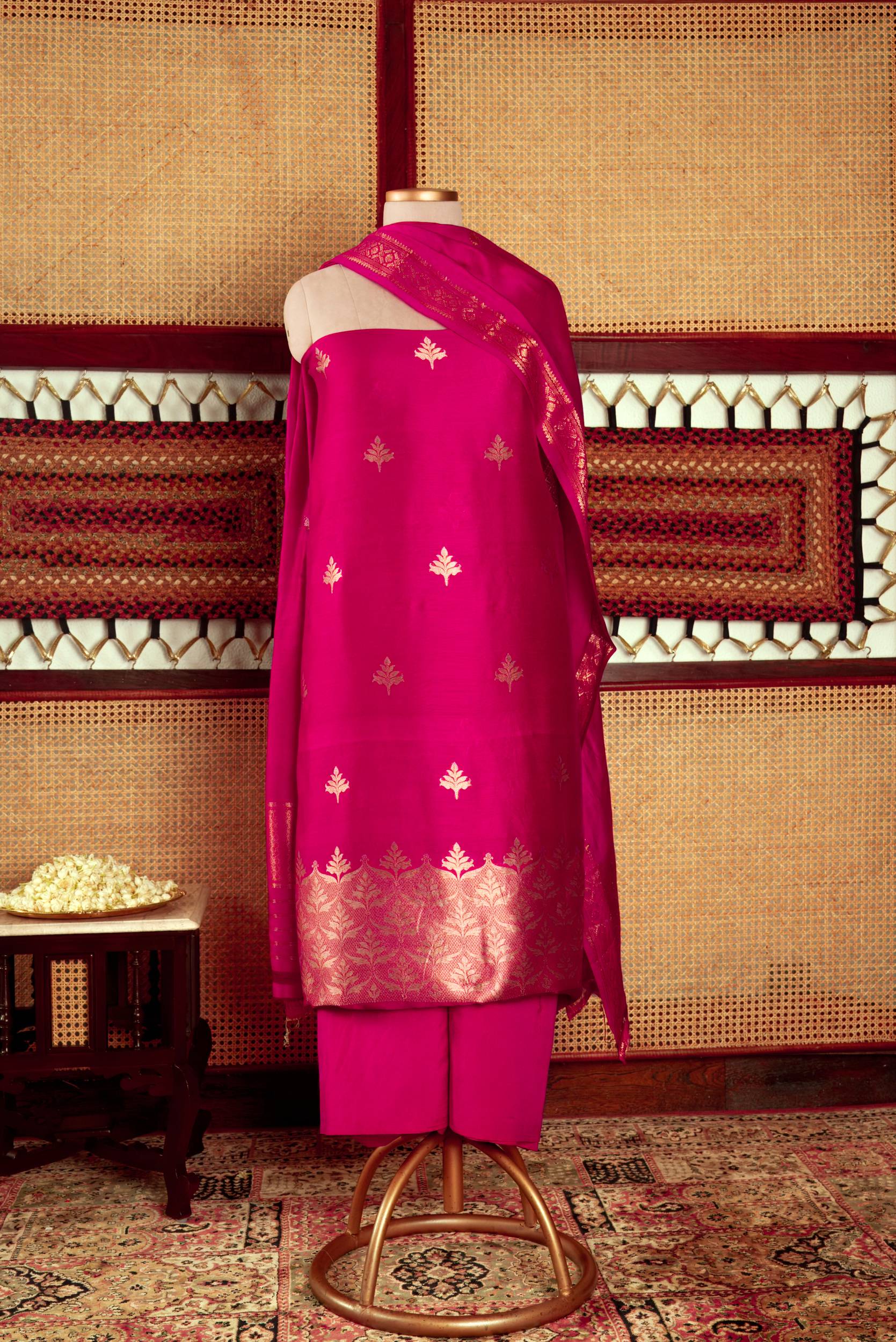 Pure Bemberg Cotton Suit Fabric