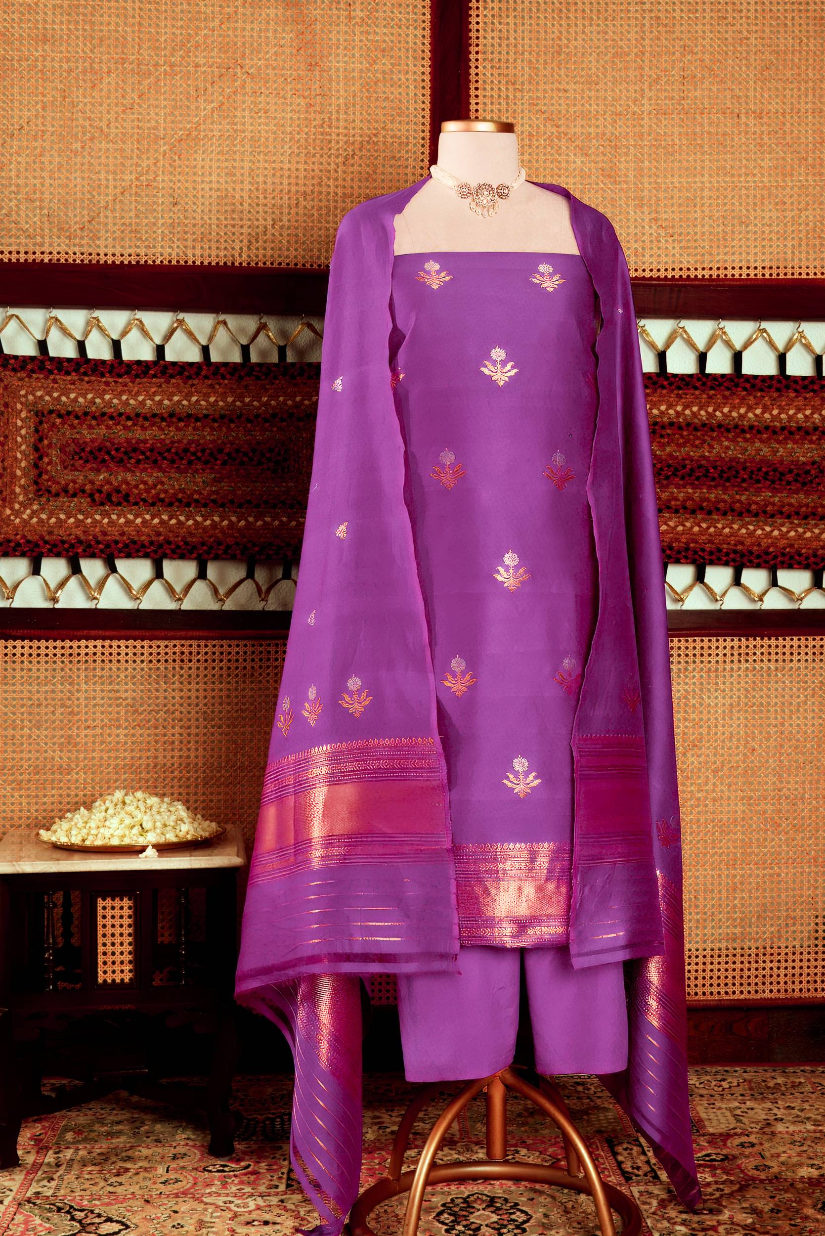 Pure Bemberg Cotton Suit Fabric