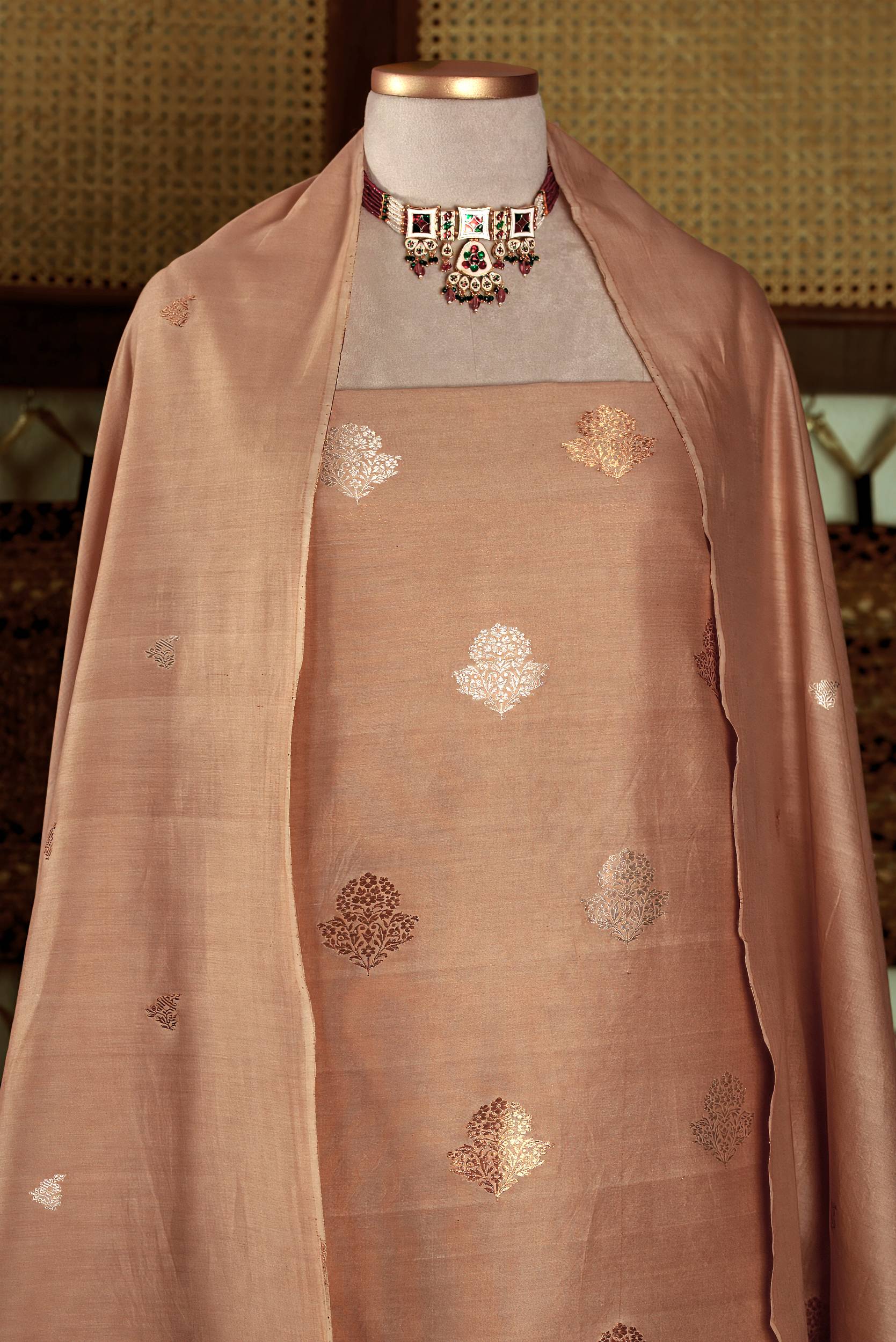 Pure Bemberg Cotton Suit Fabric