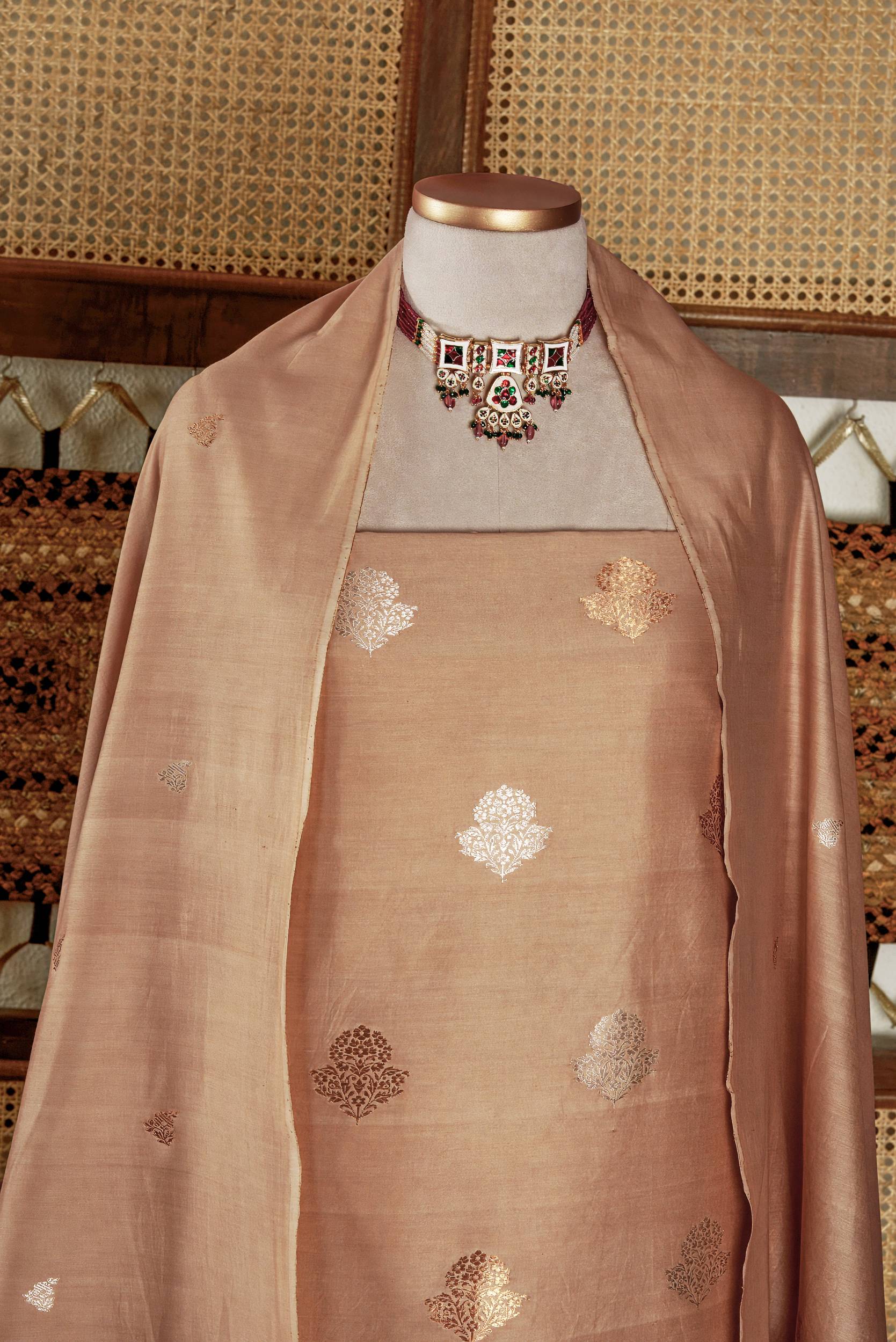 Pure Bemberg Cotton Suit Fabric