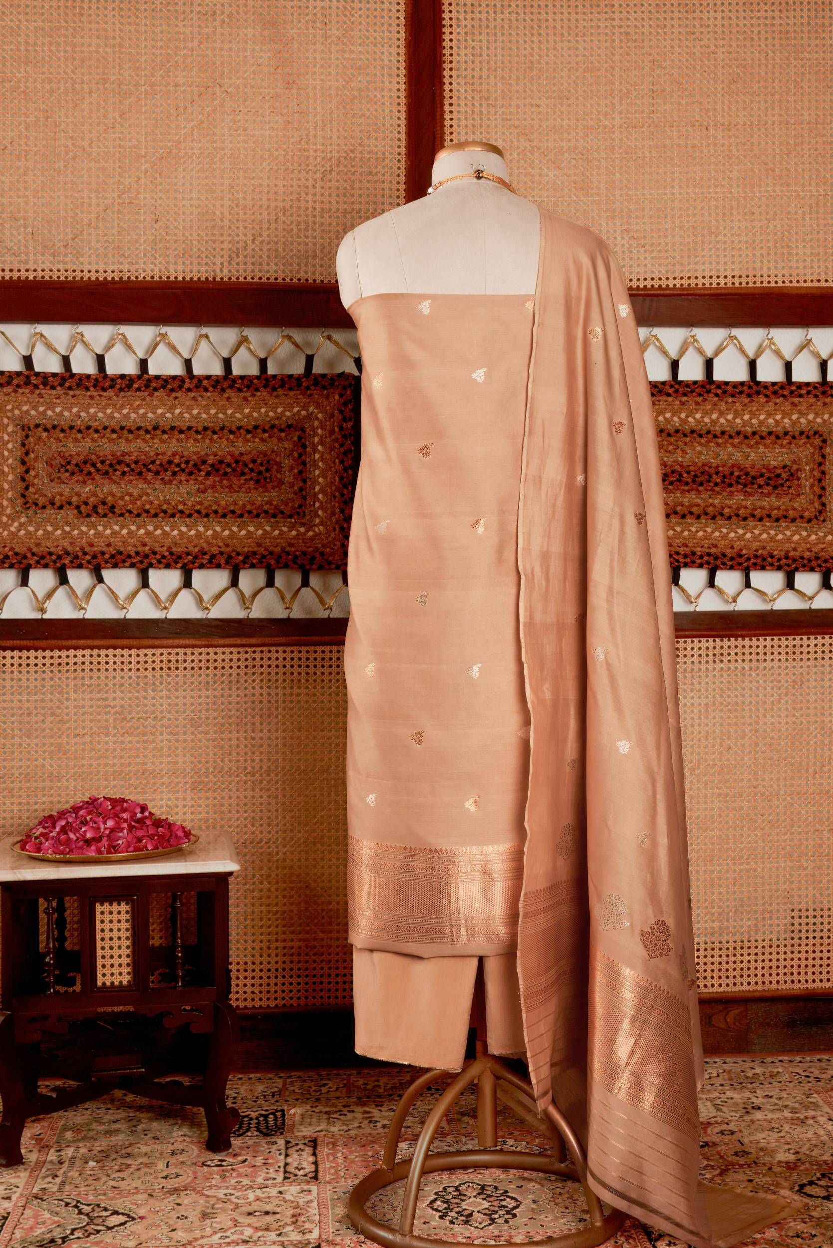 Pure Bemberg Cotton Suit Fabric