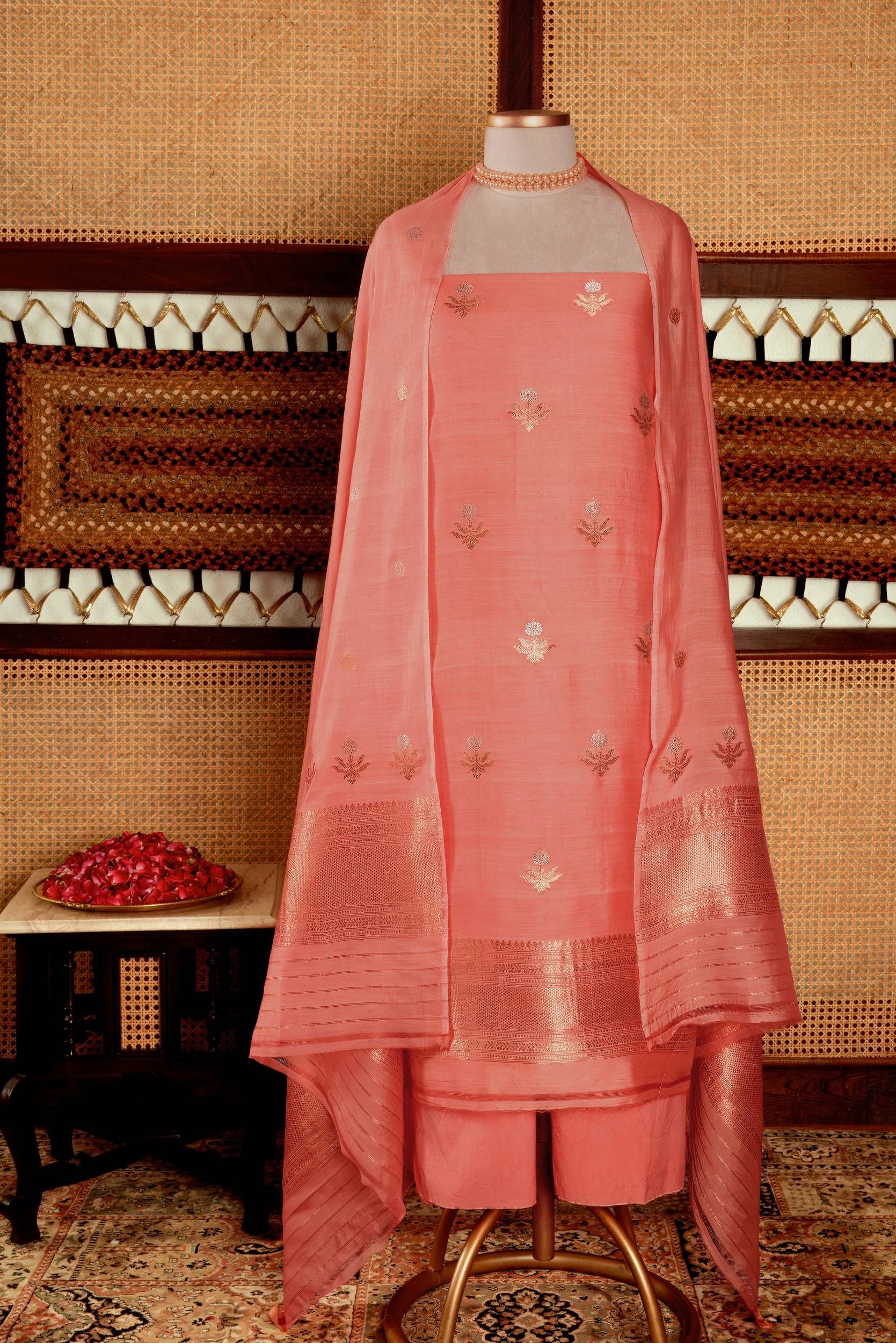 Pure Bemberg Cotton Suit Fabric