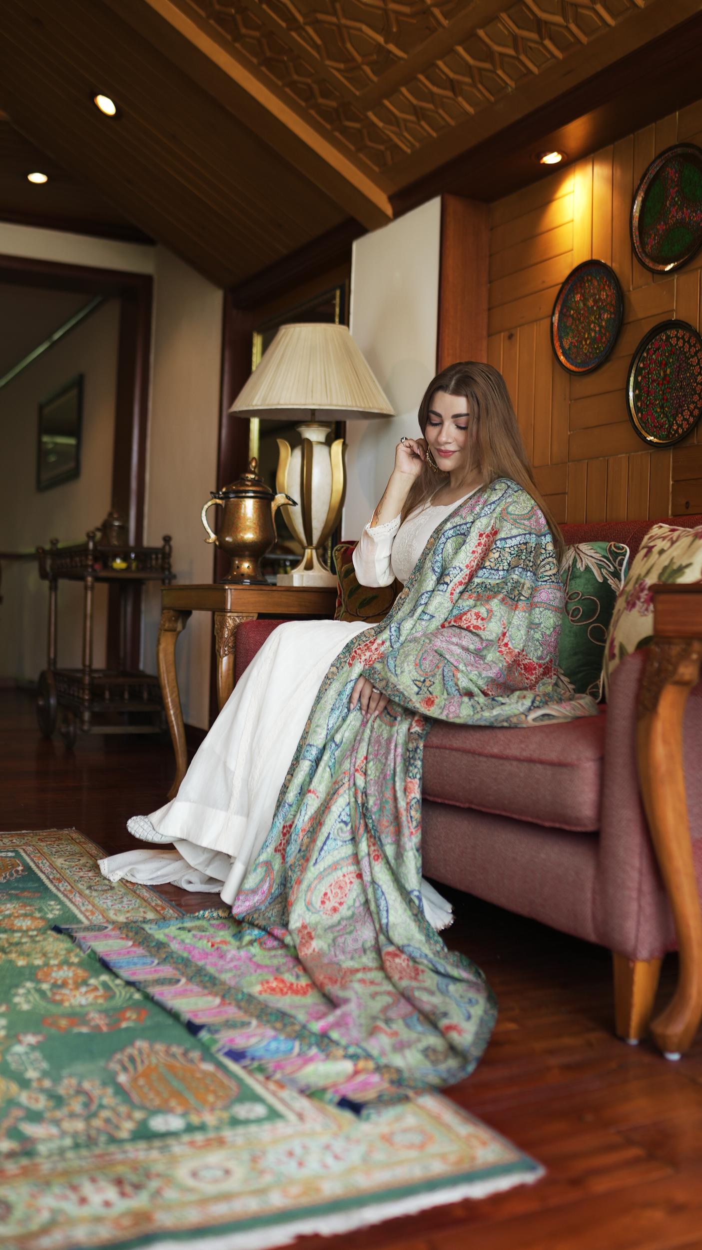 Gulzar – A blossoming garden woven into threads of eternity.